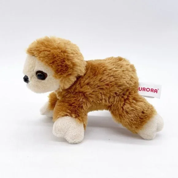 Aurora Toys Aurora World Mini Flopsie Sloth Plush Brown